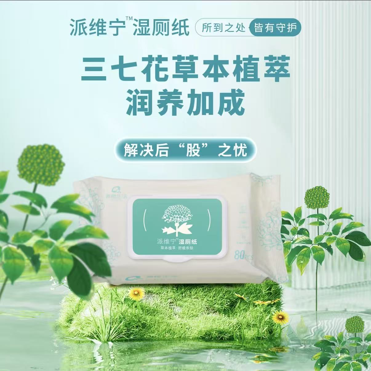湿厕纸